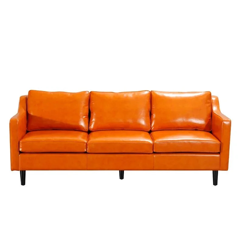 Italian Leather Sofa P64565