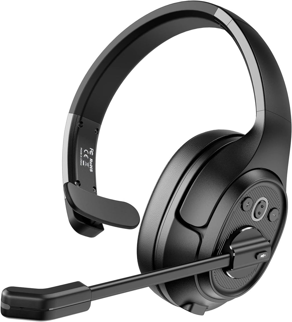 Noise Canceling Trucker Bluetooth Headset with Microphone F4352