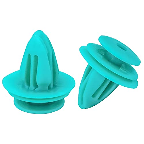 30x Nylon 8mm Door Panel Push Clips with Seal B90353