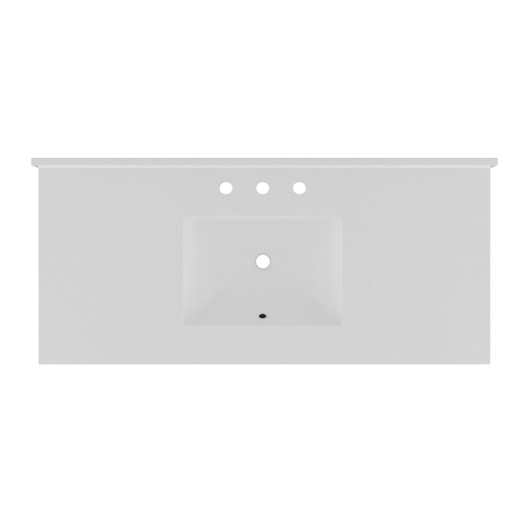 48x22 Quartz Vanity Top with Backsplash N2144