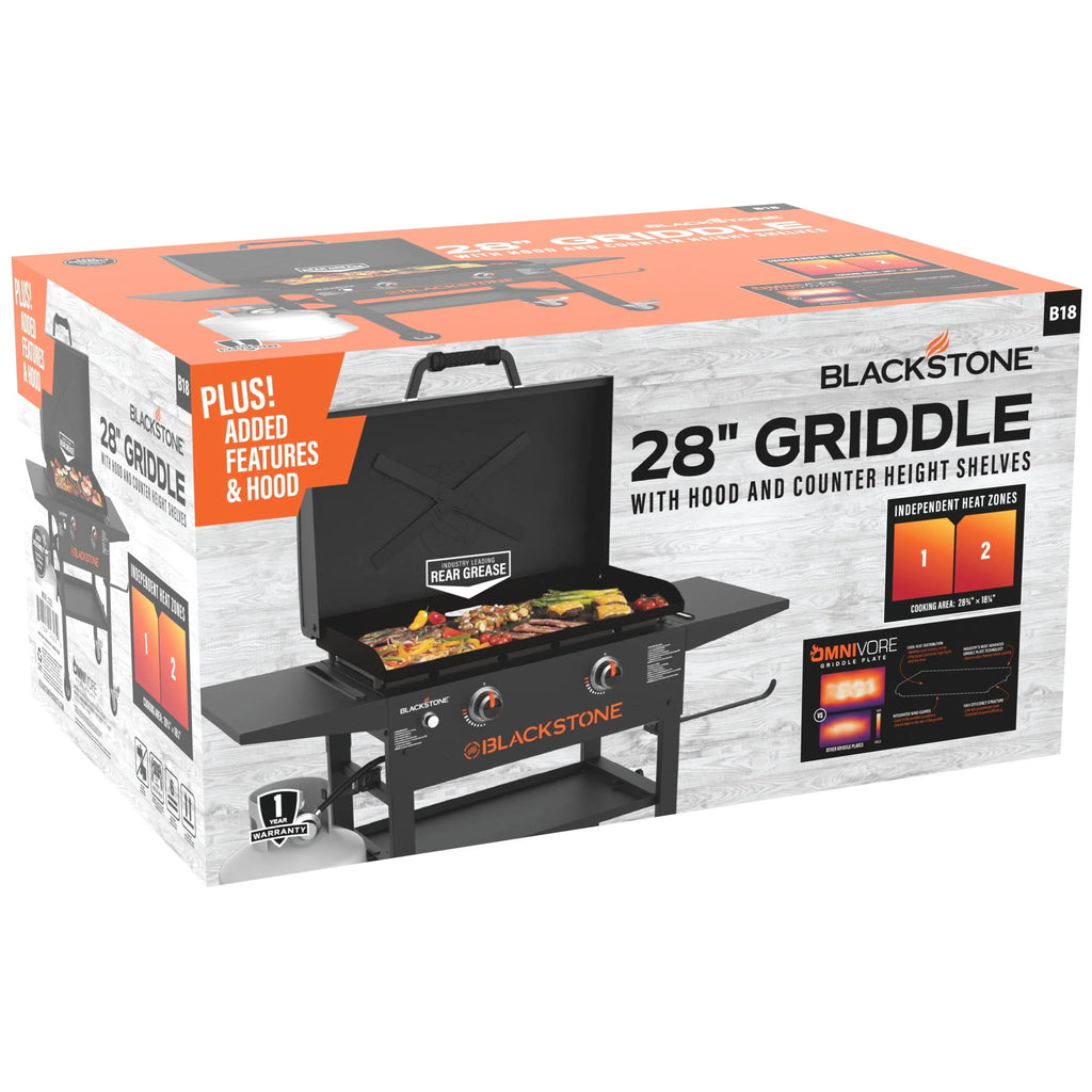 28" Propane Griddle with Hood Y3702