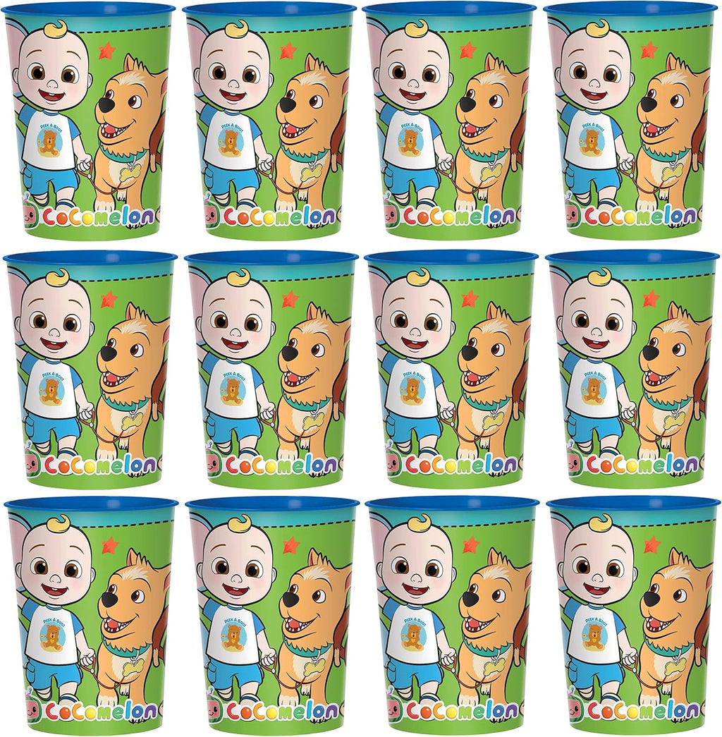 12 16oz Cups + 1 Birthday Balloon W8335
