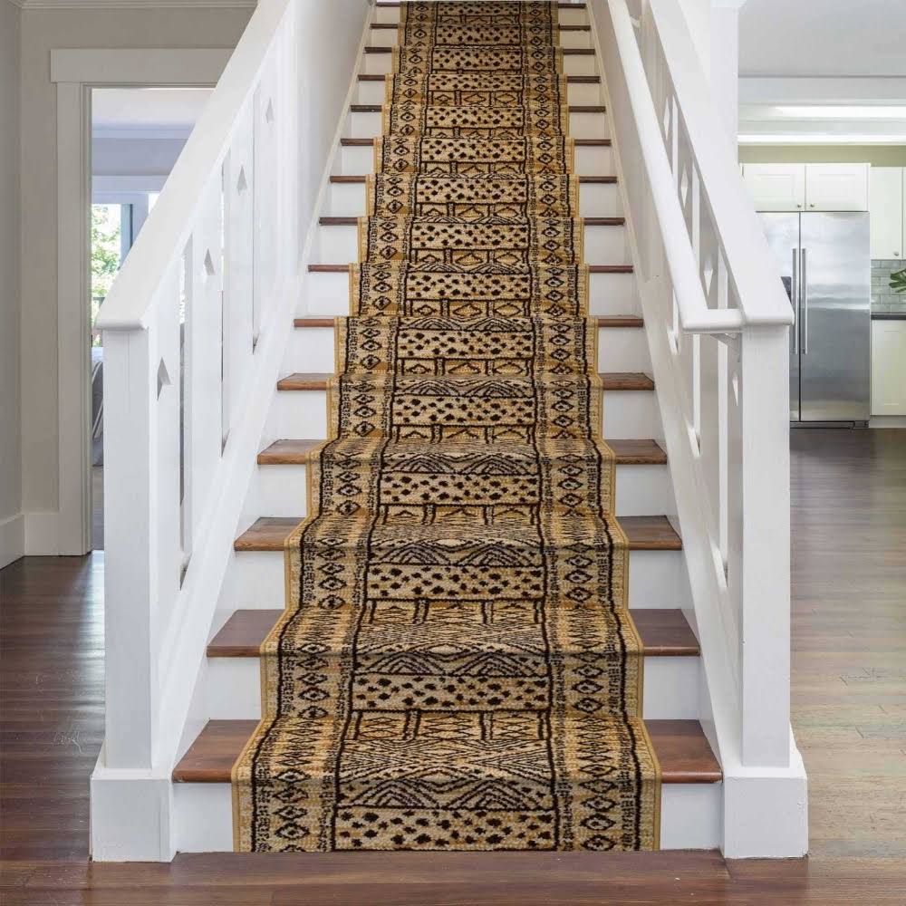 Afrikans Berber Stair Carpet Runner 17 foot H822870