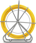425FT Fiberglass Fish Tape with Wheel Stand H3181