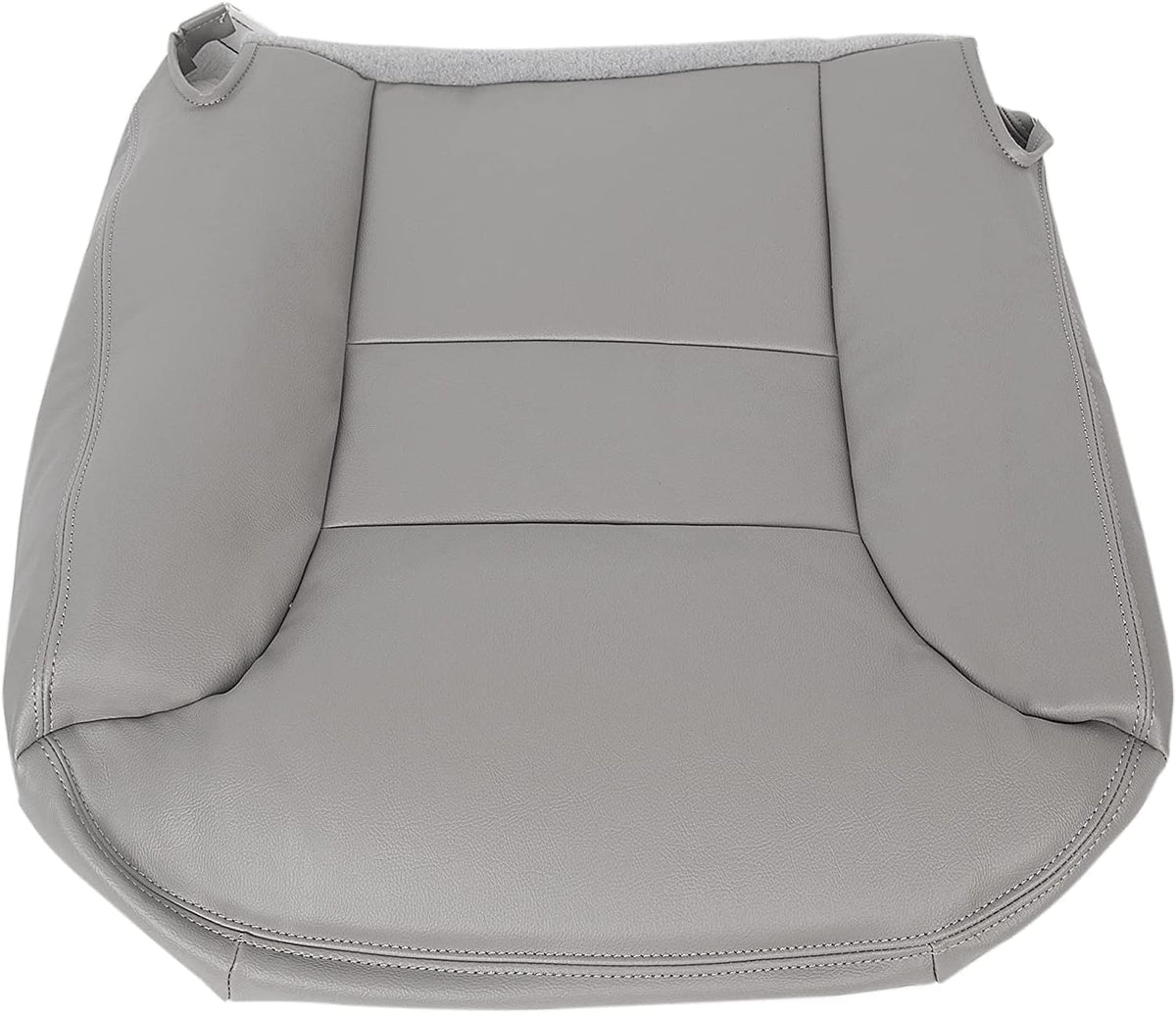 Gray Leather Front Driver Side Seat Cover Pack of 2 Z42996