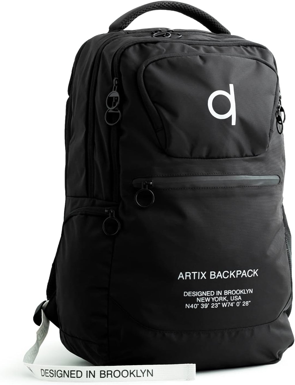 Black Laptop Backpack Fits up to 17.3 inch Waterproof G567255