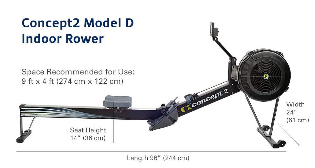 Black Indoor Rower with PM5 Y3241