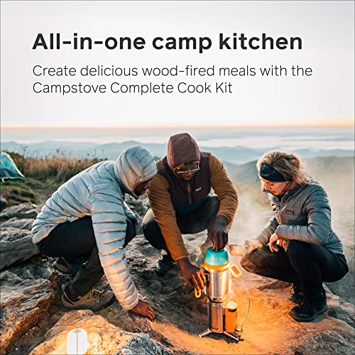 Wood Burning Camp Stove with USB Charging E9177
