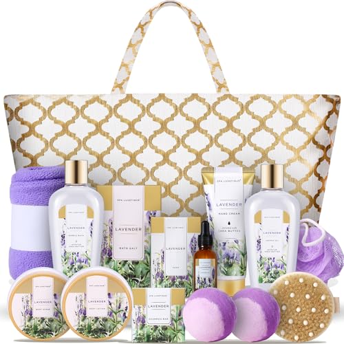 15pcs Luxury Bath Gift Set with Tote Bag B983663