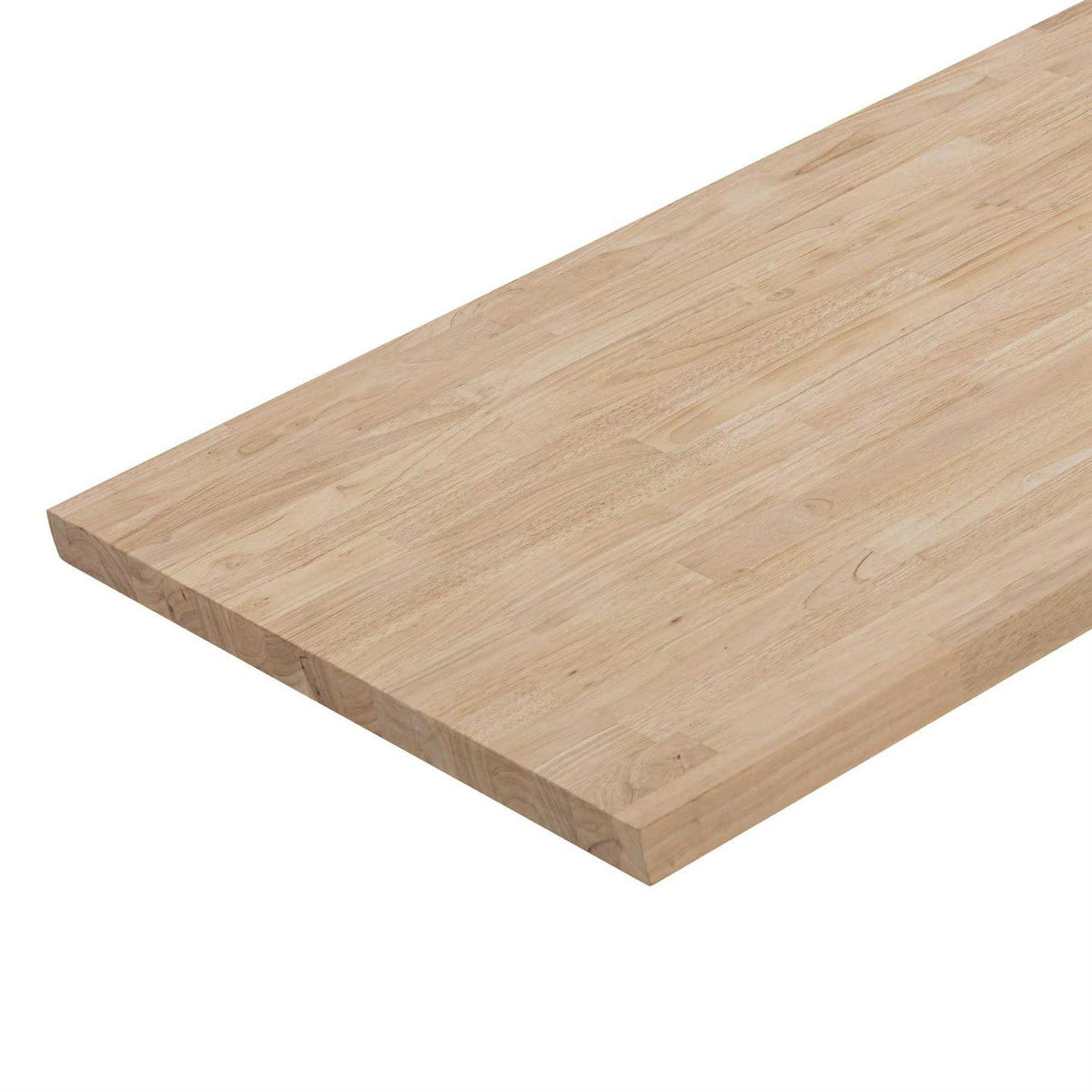 Natural Straight Butcher Block Hevea Countertop M176329