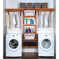 16in Deep 10ft. Laundry Organizer Brown N6062