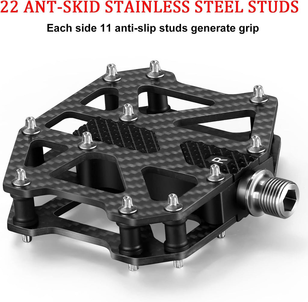 Carbon Fiber 3 Sealed Bearing Mountain Bike Pedals M15814