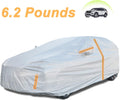 6 Layers SUV Car Cover Waterproof with Zipper Cotton N9158