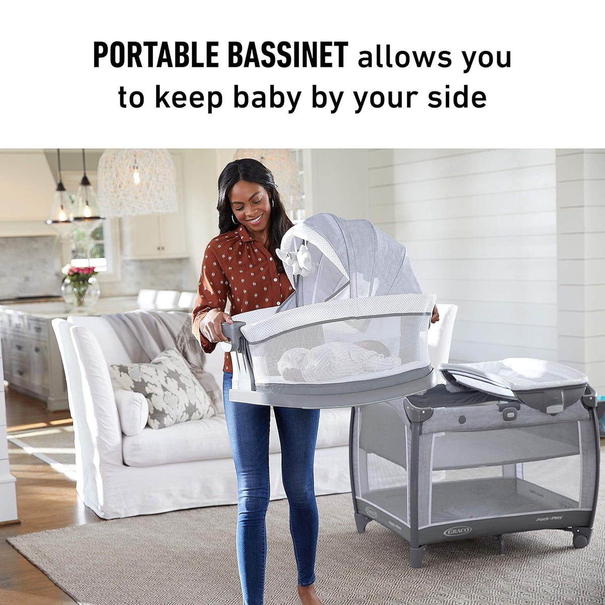 Pack 'n Play Bassinet Deluxe Playard H27129