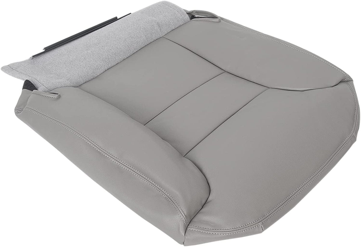 Gray Leather Front Driver Side Seat Cover Pack of 2 Z42996