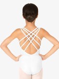 Red Child XL Triple Strap Tank Dance Leotard N81975