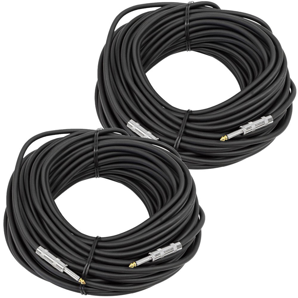 Pair of 100 Feet 14 Gauge Speaker Cables Z479