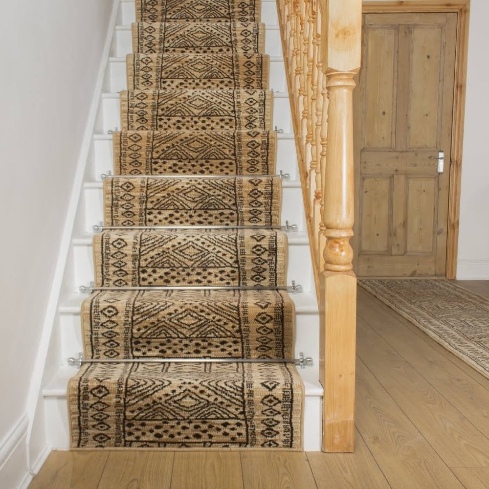 Afrikans Berber Stair Carpet Runner 17 foot H822870