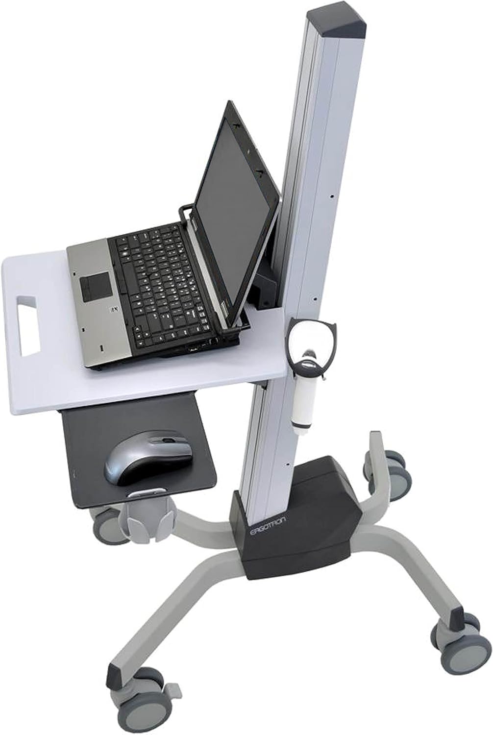 Rolling Computer Cart, Mobile Standing Desk Workstation Z7838