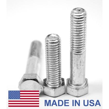 1/2 inch-20 x 4 1/2 inch Fine Thread Grade 5 Hex Cap Screw, Zinc Plated, Pk 25 N6755