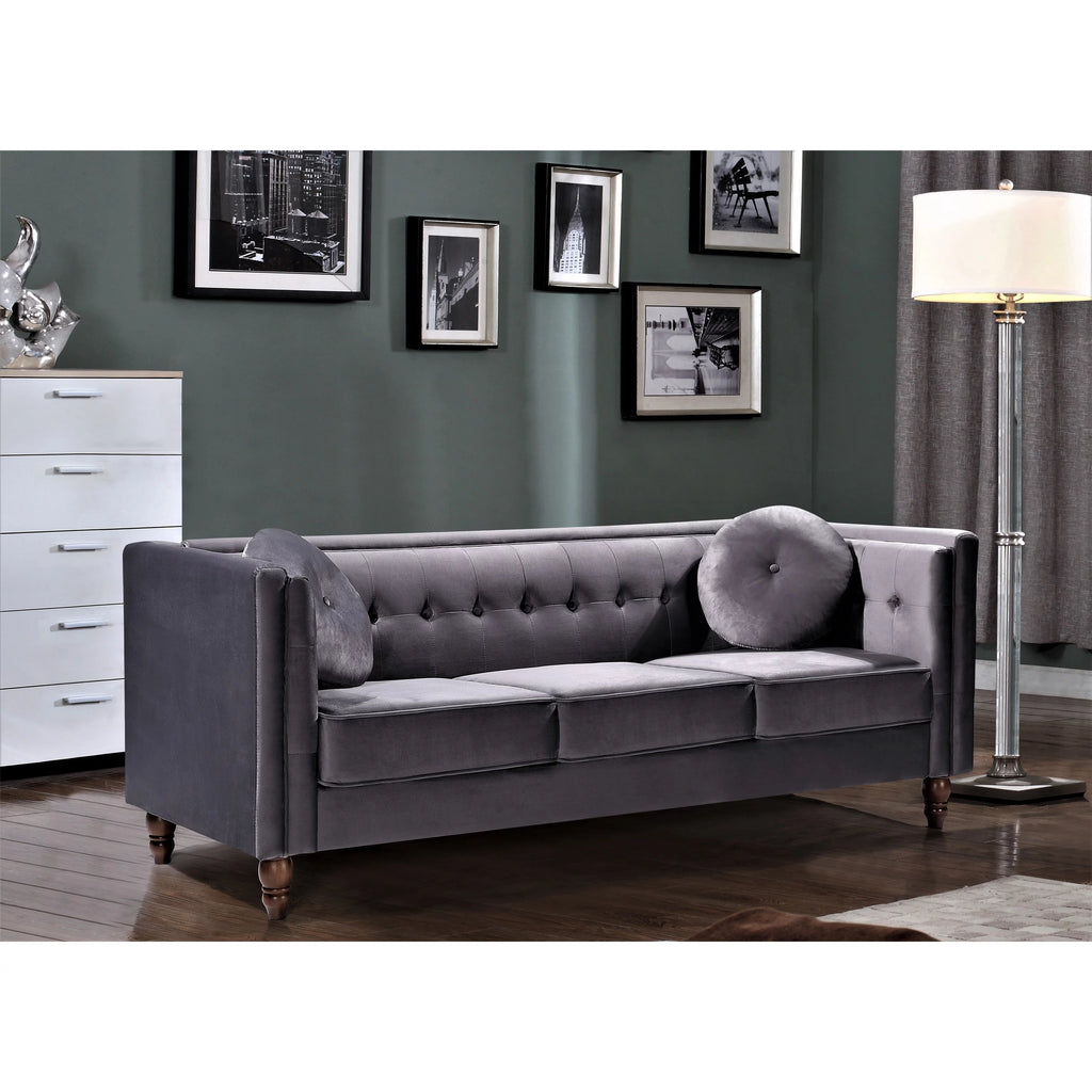 Grey Chesterfield Sofa S20297
