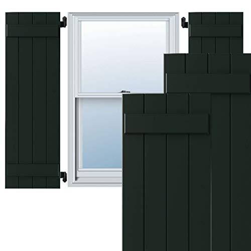 15x22W x 46x22H Exterior Composite Board-n-Batten Shutters (Per Pair) X918
