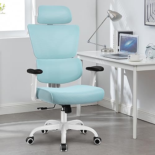 Black Ergonomic High Back Reclining Mesh Office Chair M596727