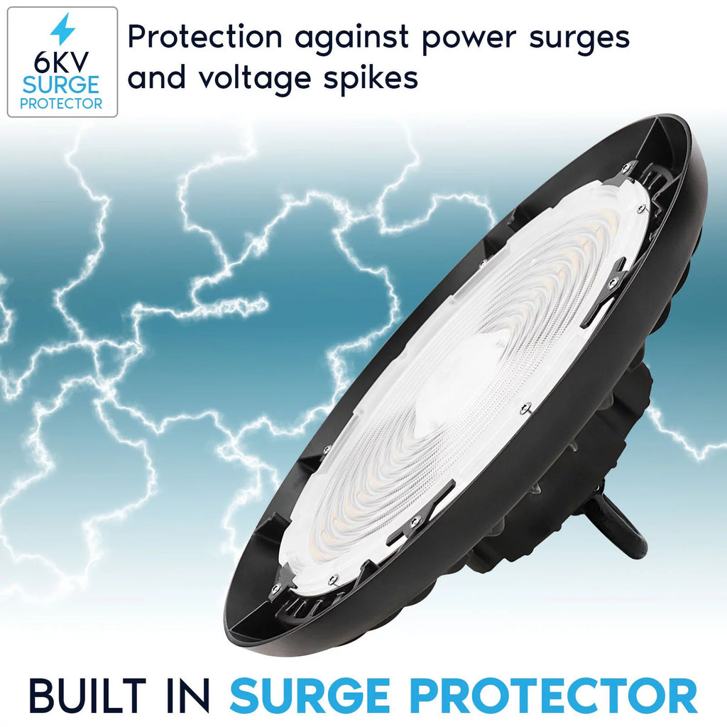 200/220/240W UFO High Bay LED Shop Lights 2-Pack C935117