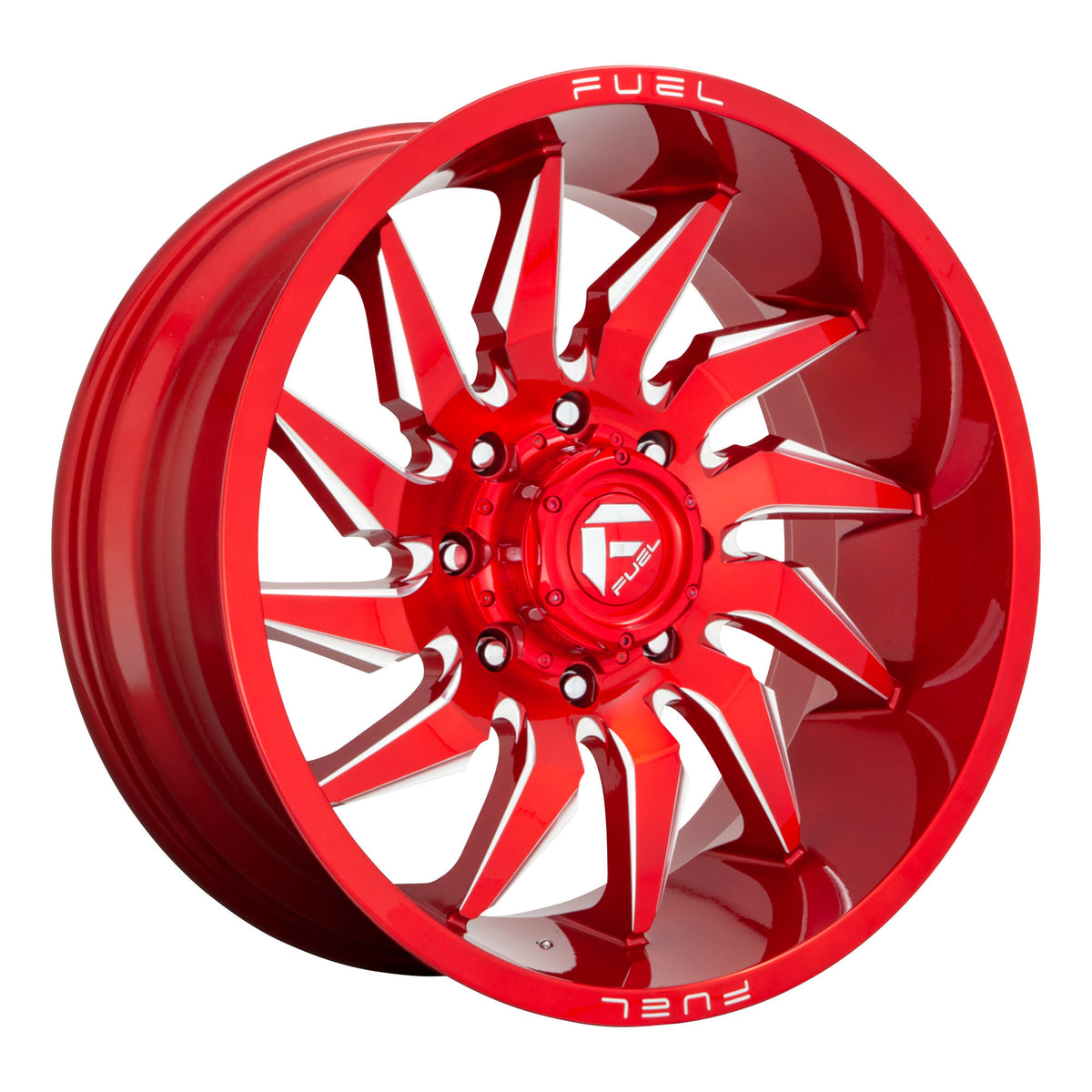 Candy Red Milled 20x9 Wheel P4774