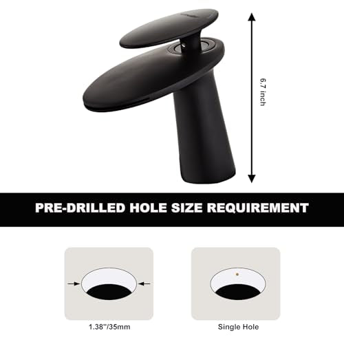 Chrome Single Handle Brass Bathroom Faucet with Pop Up Drain S179