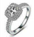 14K White Gold Diamond Engagement Ring P70531