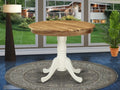 Antique Round Acacia Wood Dining Table J626253