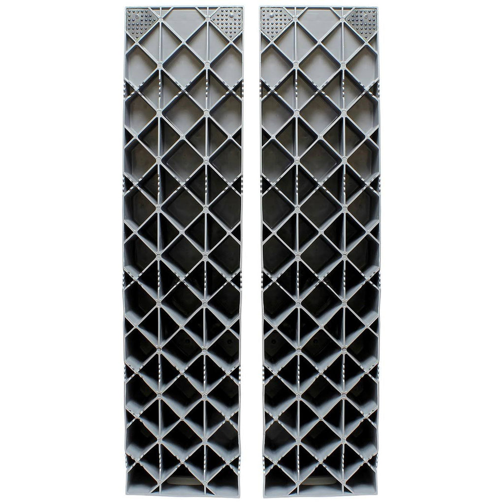 Vehicle Service Ramp Set 6.6 inch Lift 5 Ton Truck Ramps, 2 Pack N570