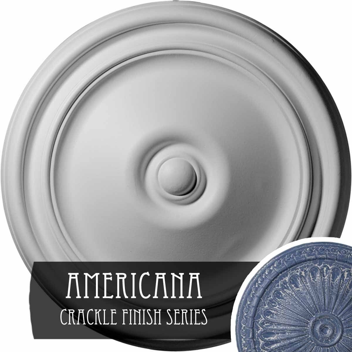 12x22OD x 1 3/4x22P Ceiling Medallion H5256