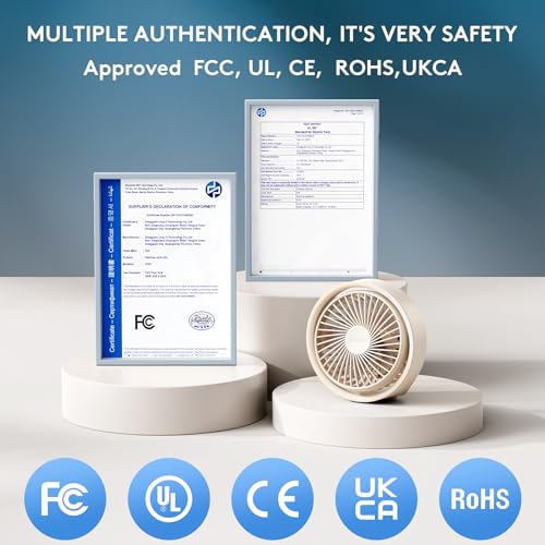 10 inch Portable Rechargeable Desk Fan C32800