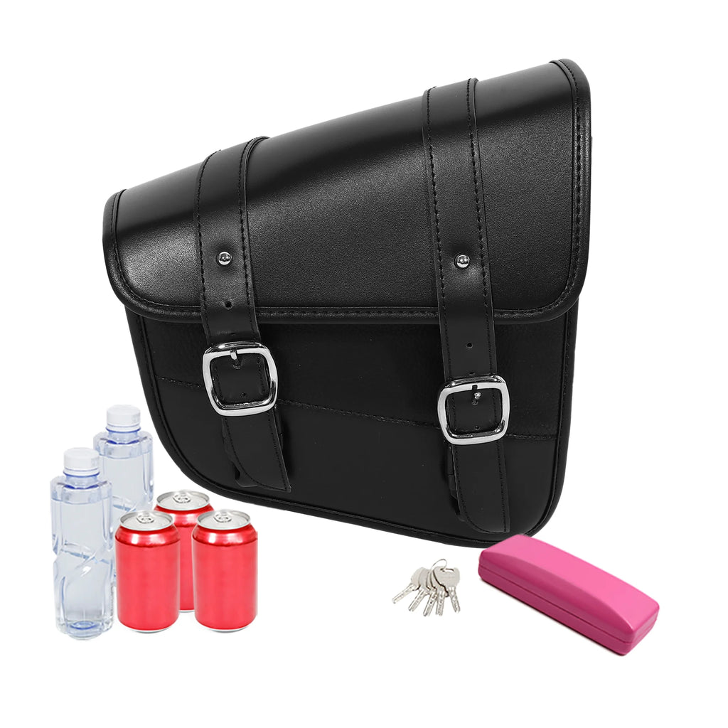 Motorbike Saddlebag Side Tool Bag Black R333875