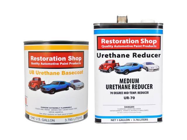 Sapphire Blue Metallic Urethane Basecoat Clearcoat Car Auto Paint Complete Medium Gallon Kit B357