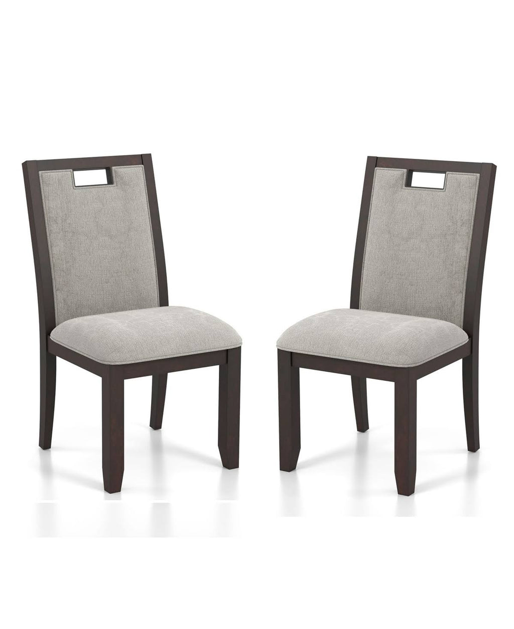 Beige 2 Piece Side Chair Set H481183