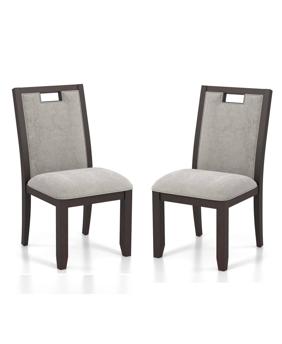 Beige 2 Piece Side Chair Set H481183