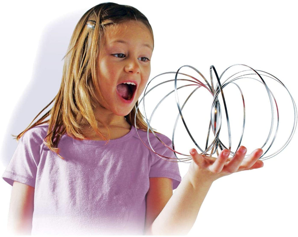 Silver Metallic 2-Pack Kinetic Spring Toys X372584