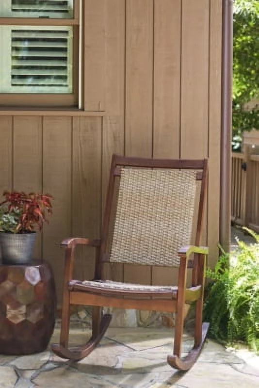 Brown/Natural Rocking Chair R549