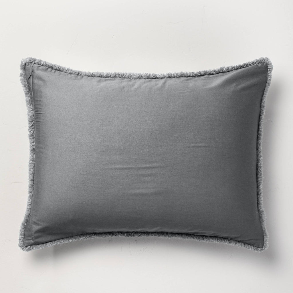 Full/Queen Linen Blend Comforter and Sham Set K6227