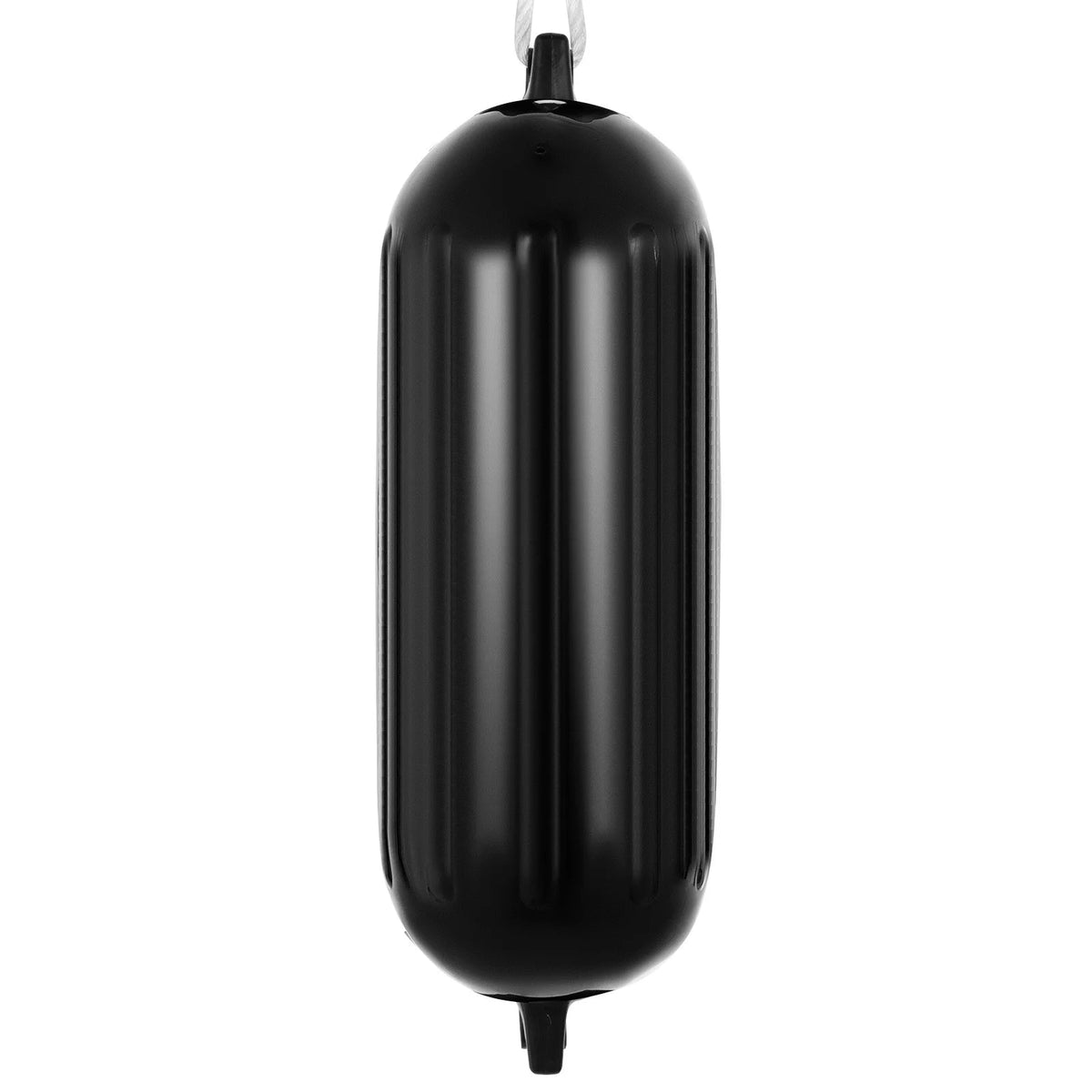 Black Boat Fender Bumper Pack of 4, 8 x 27 inches B730081