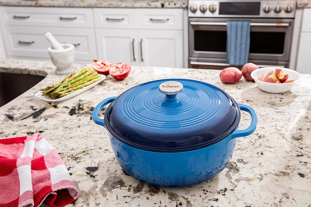 7.5 Quart Enameled Cast Iron Dutch Oven with Lid X69238