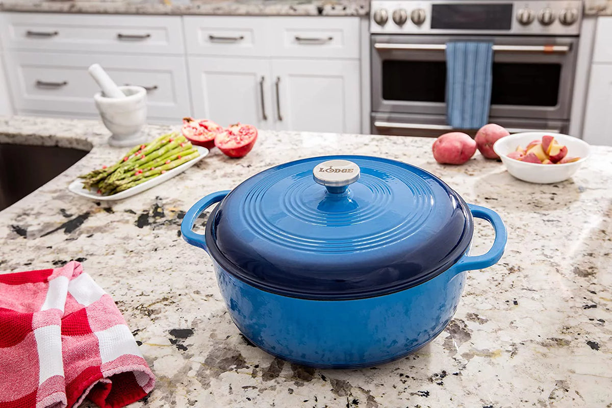 7.5 Quart Enameled Cast Iron Dutch Oven with Lid X69238