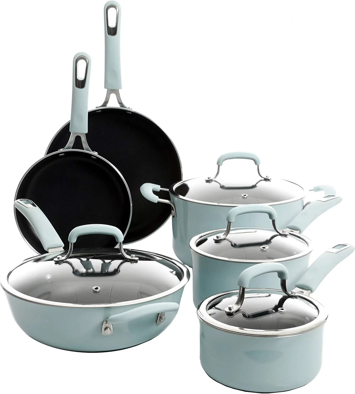 10-Piece Aluminum Cookware Set B86797