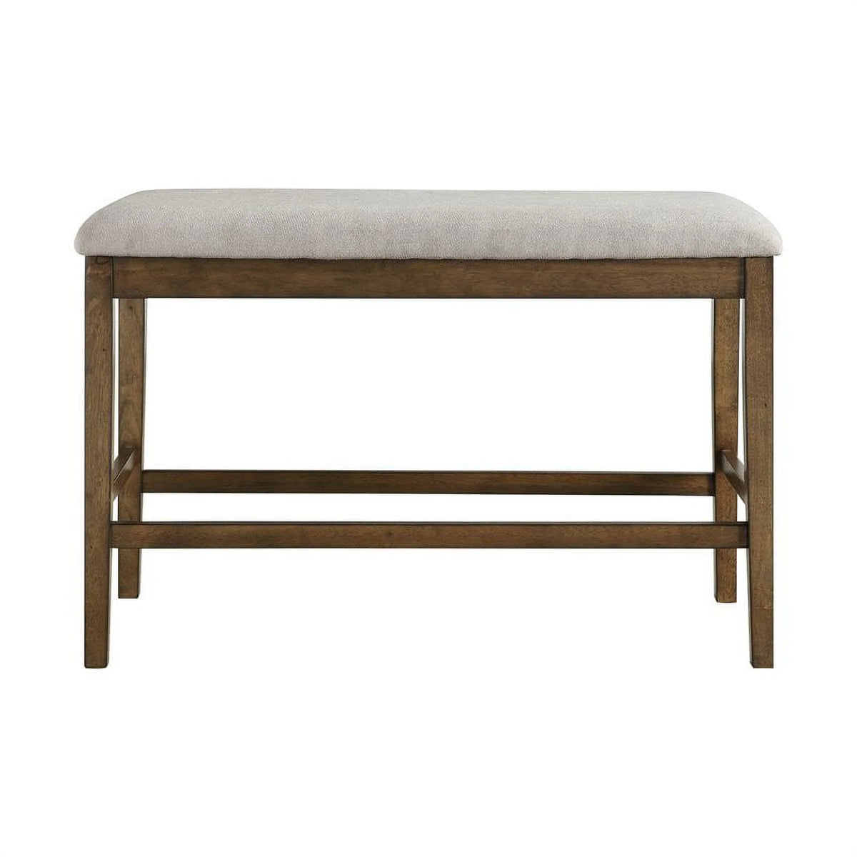 Oak Counter Height Wood Bench A721817