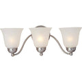 3-Light Bracket Light in Satin Nickel X8718