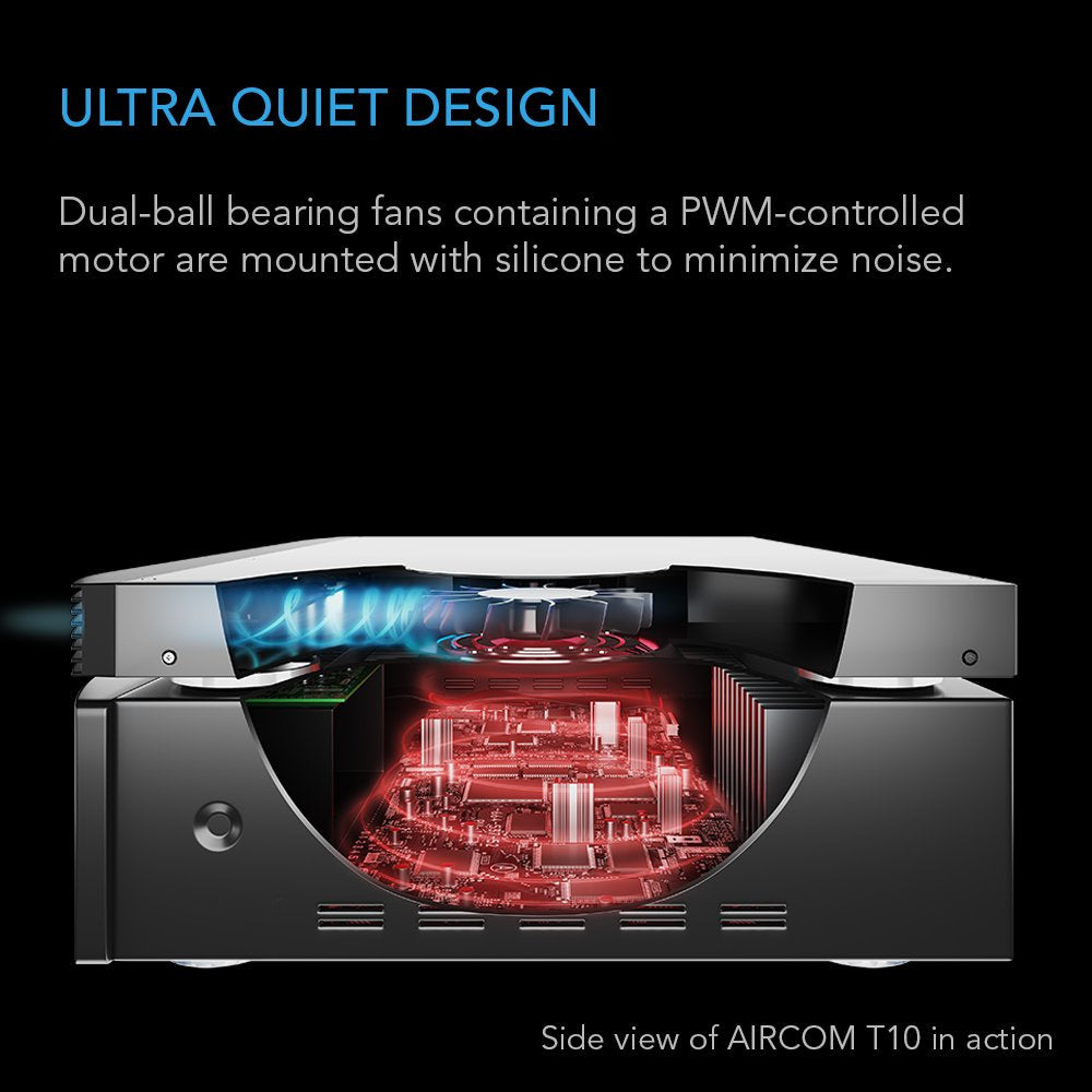 Quiet Cooling Blower Fan System for AV Cabinet Components Q77851