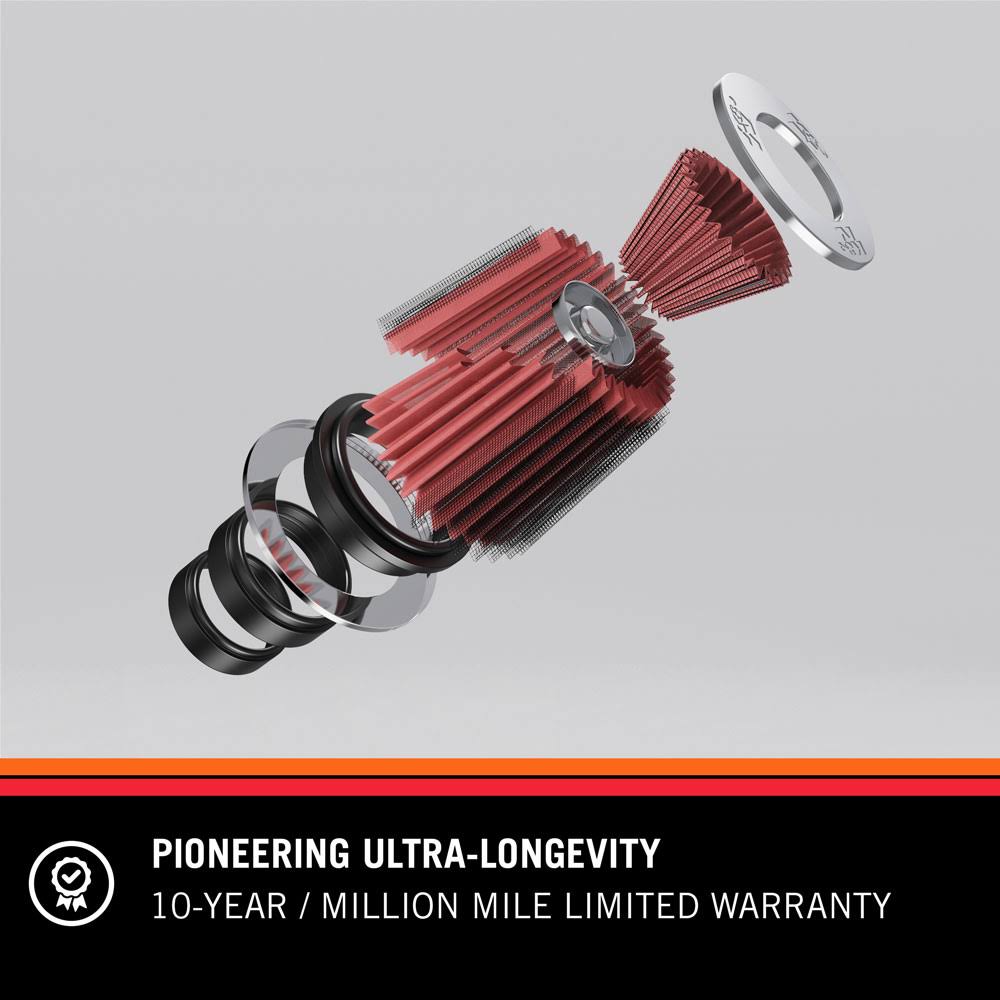Red Universal Air Filter I695